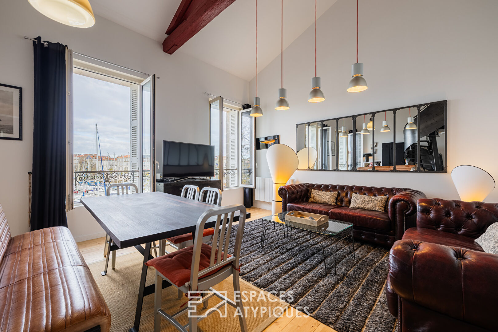 Duplex contemporain face au port de La Rochelle