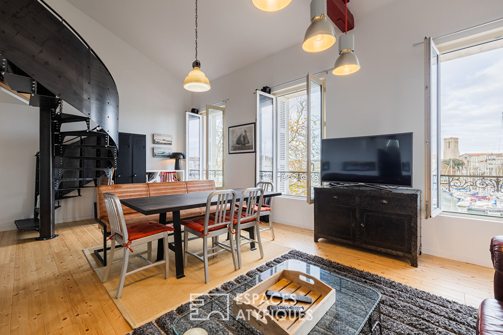 Duplex contemporain face au port de La Rochelle