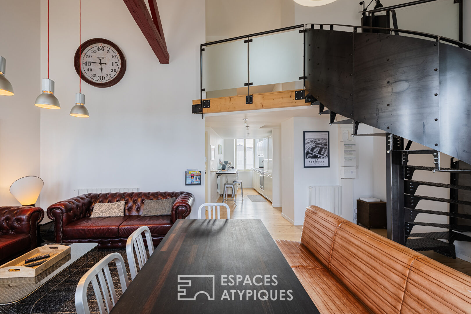 Duplex contemporain face au port de La Rochelle