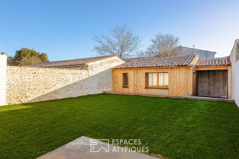 Ancien chai rénové en coeur de village