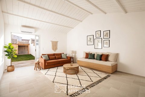 Ancien chai rénové en coeur de village