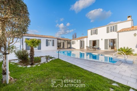 Villa bord de mer entre charme, sérénité et art de vivre estival