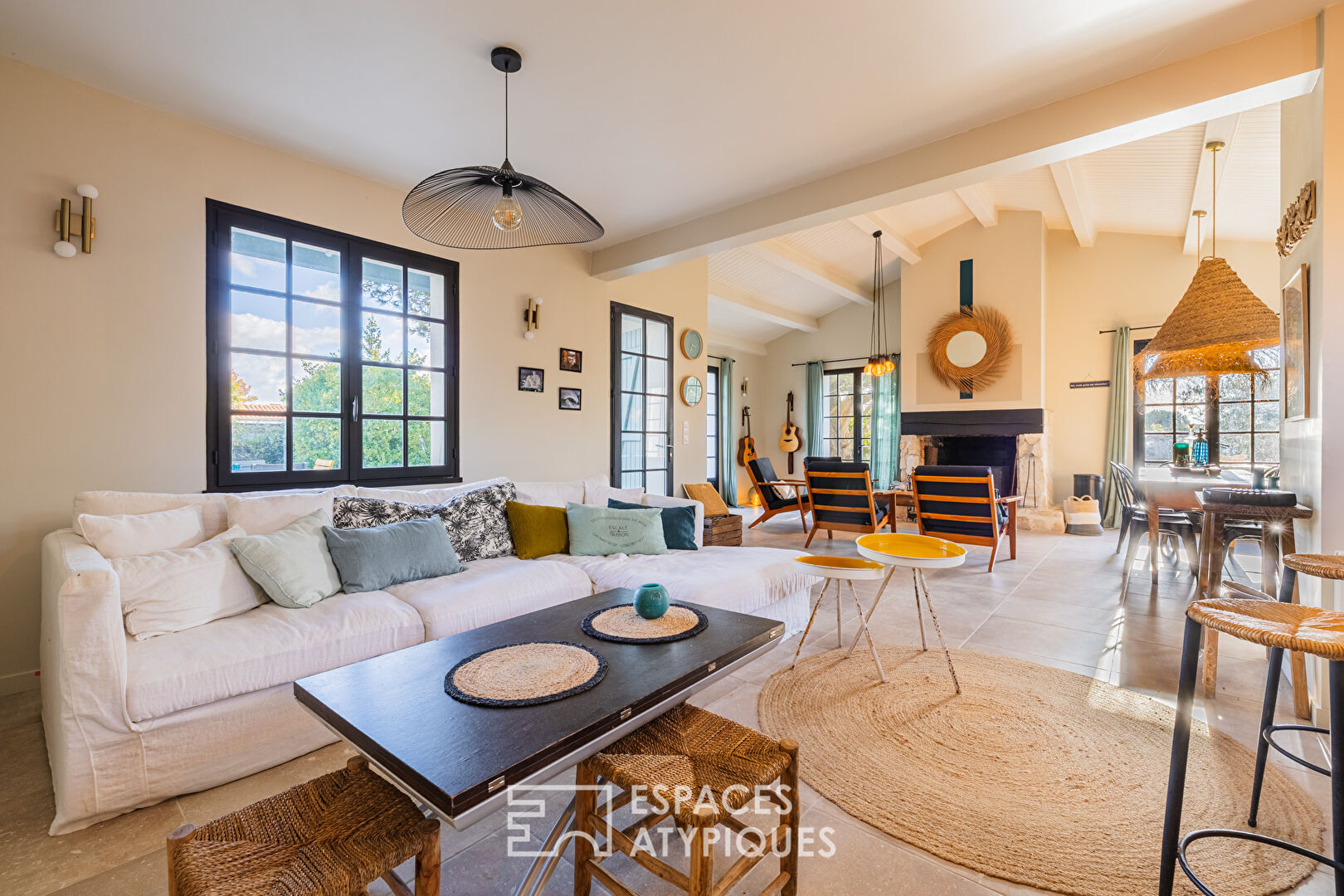 Élégante villa littorale entre charme authentique et esprit bohème