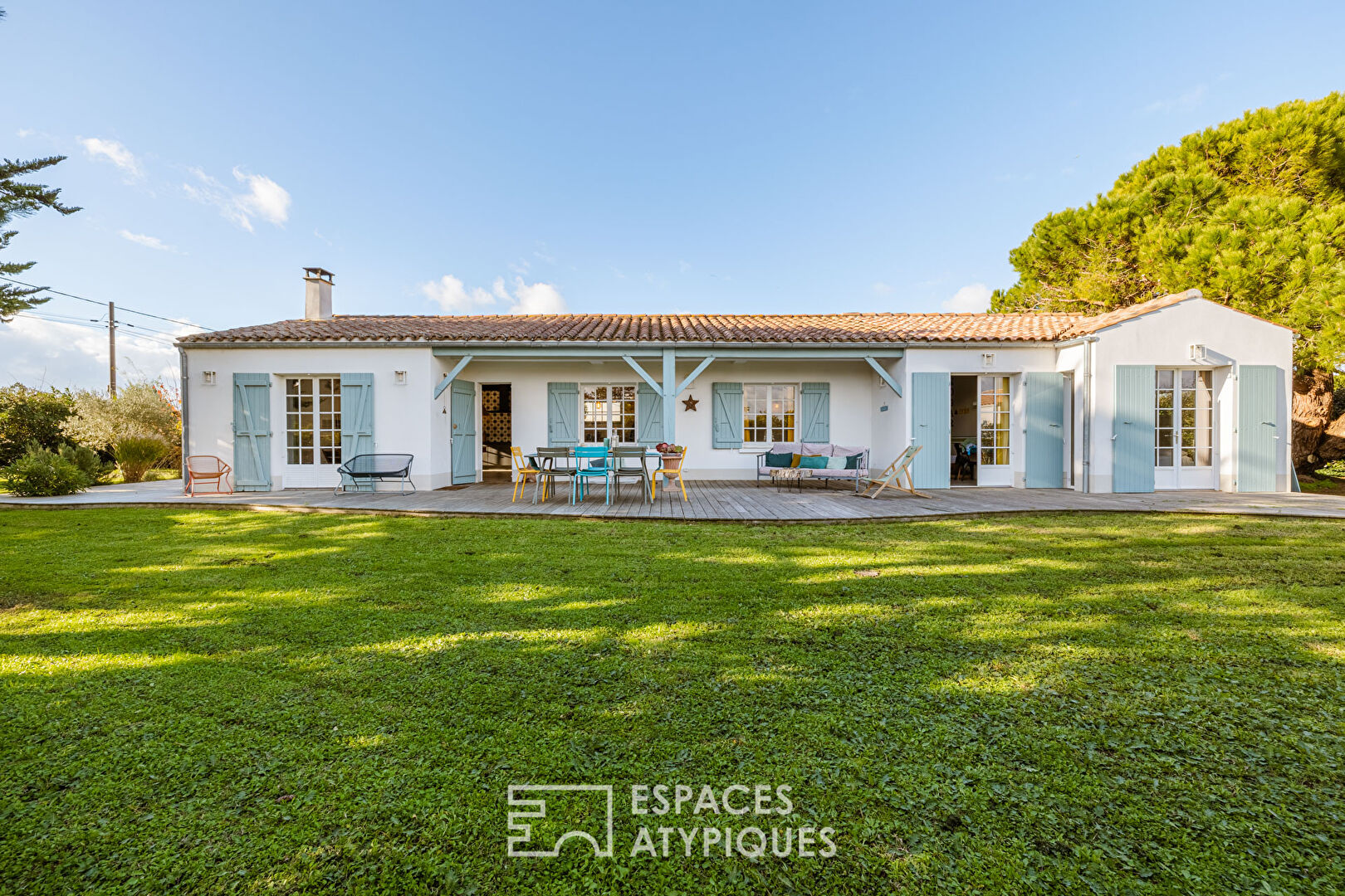 Élégante villa littorale entre charme authentique et esprit bohème