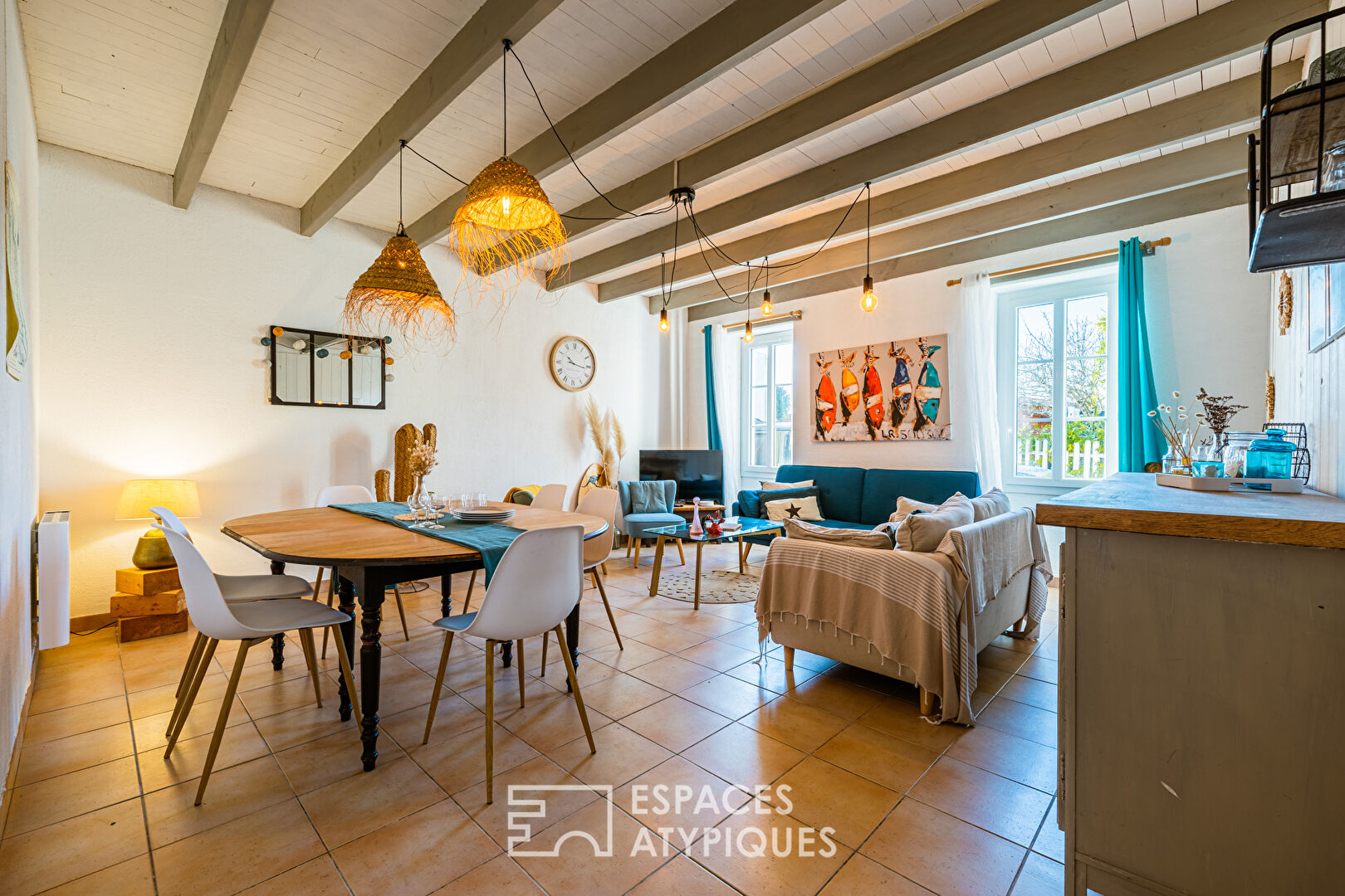 Authentique maison de village en pierre au charme d’antan