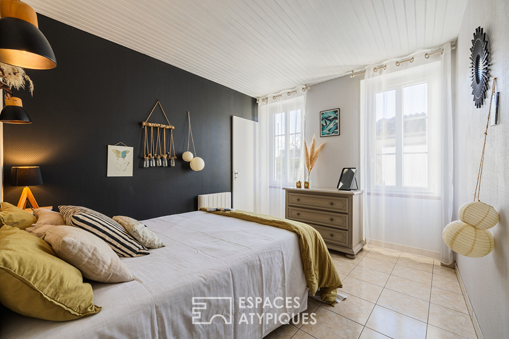 Authentique maison de village en pierre au charme d’antan