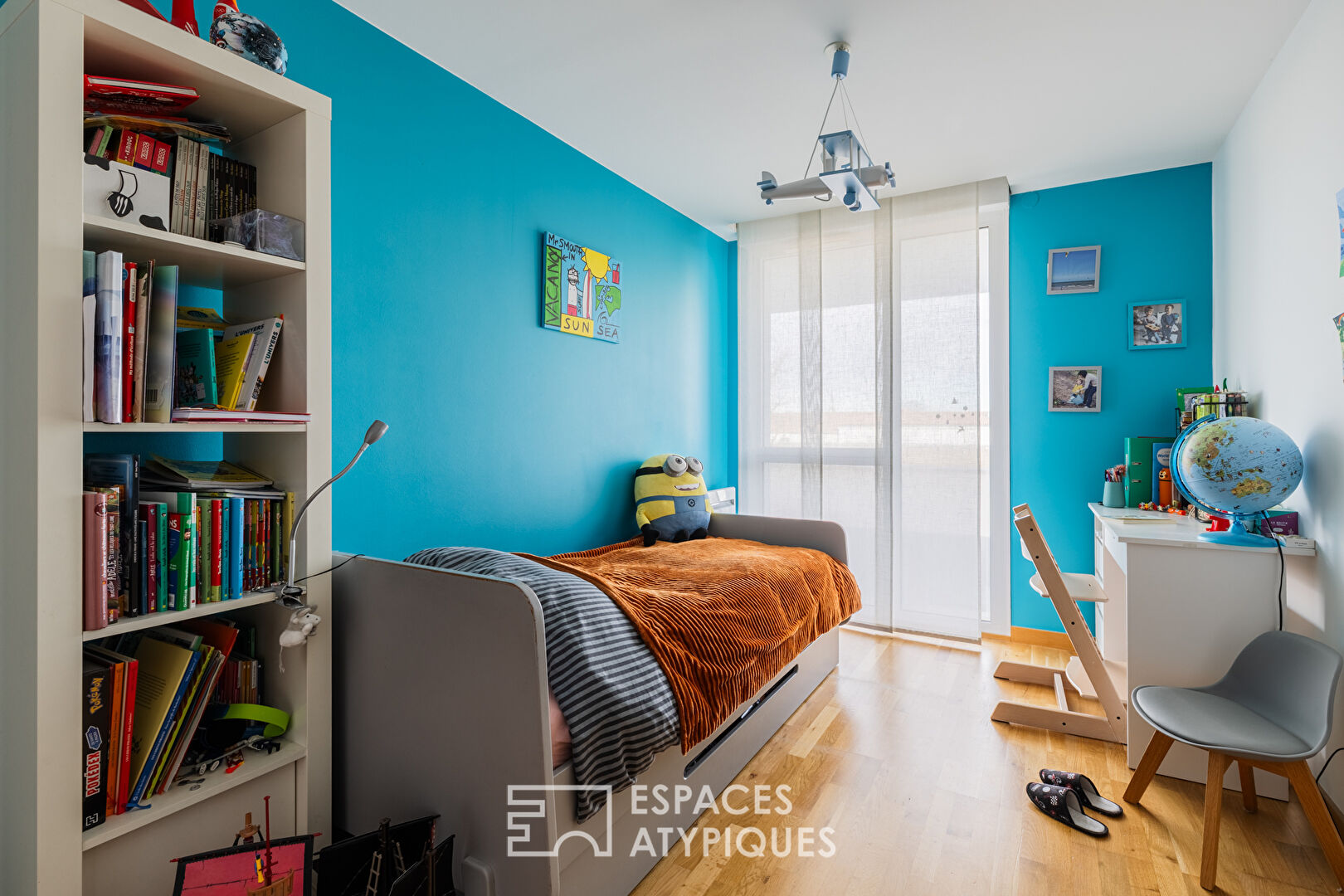 Appartement contemporain avec jardin suspendu sur les toits rochelais