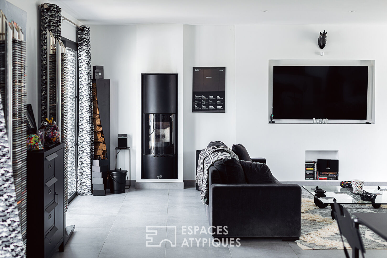 Contemporaine au parc paysagé