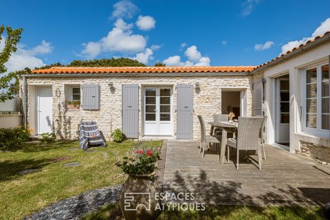 Ancien chai transformé en havre de douceur