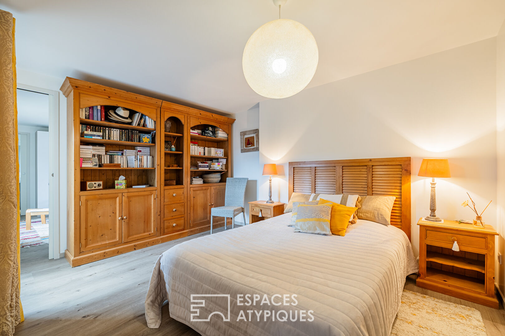 Ancien chai transformé en havre de douceur