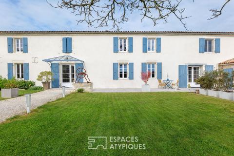 Longère charentaise réinventée