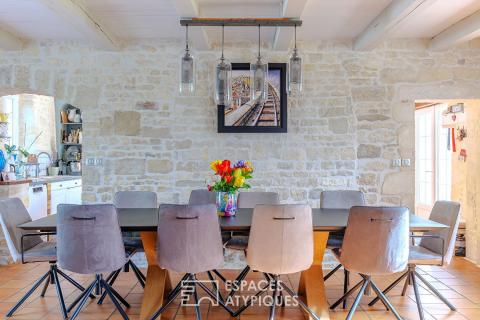 Longère charentaise réinventée