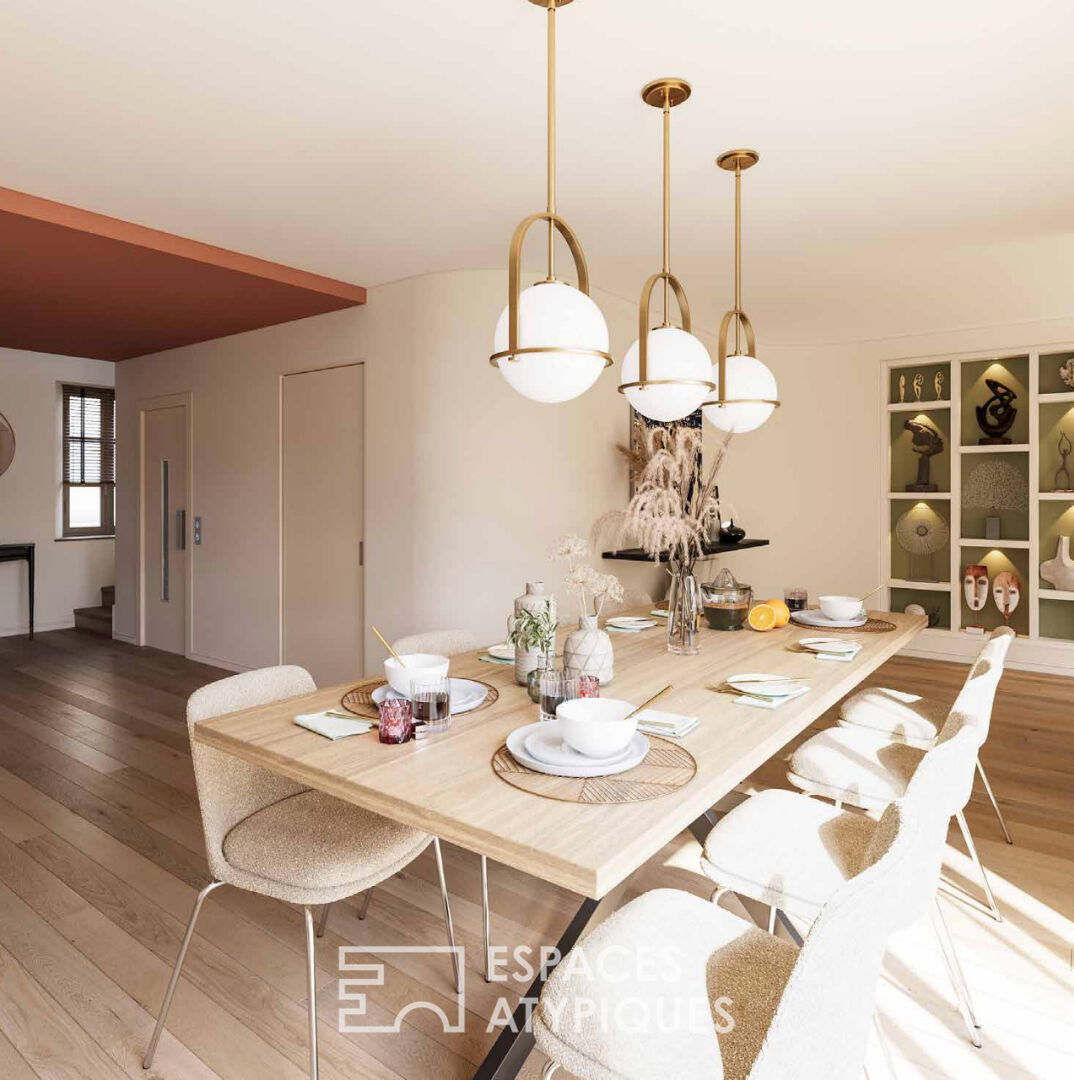 Elégance singulière d&rsquo;un ensemble immobilier en coeur de village