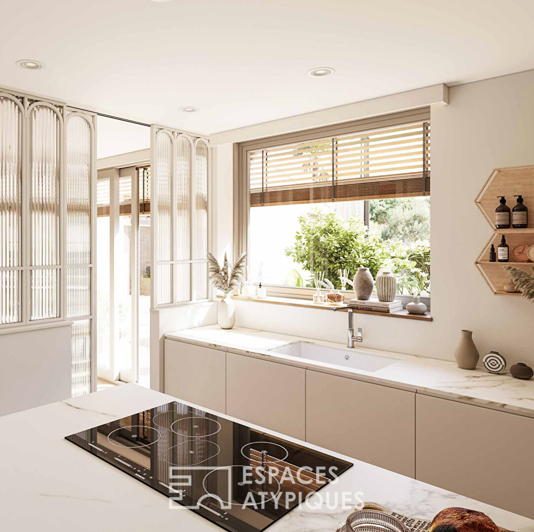 Elégance singulière d&rsquo;un ensemble immobilier en coeur de village