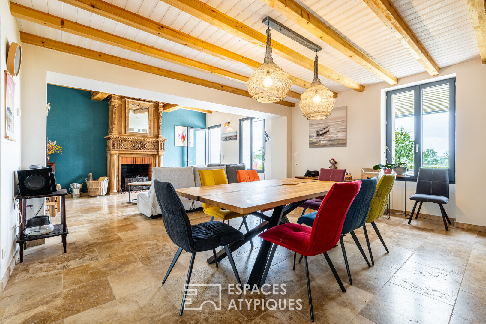 Propriété charentaise alliant charme et confort