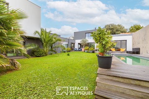 An urban oasis for this contemporary woman from La Rochelle