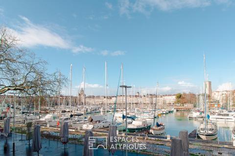 Appartement de charme avec terrasse et vue sur le port