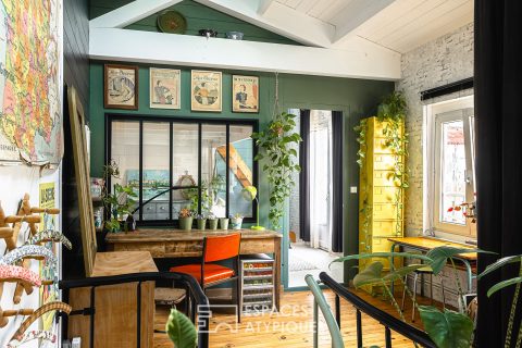 Charmante maison en coeur de ville, à l&rsquo;esprit bohème