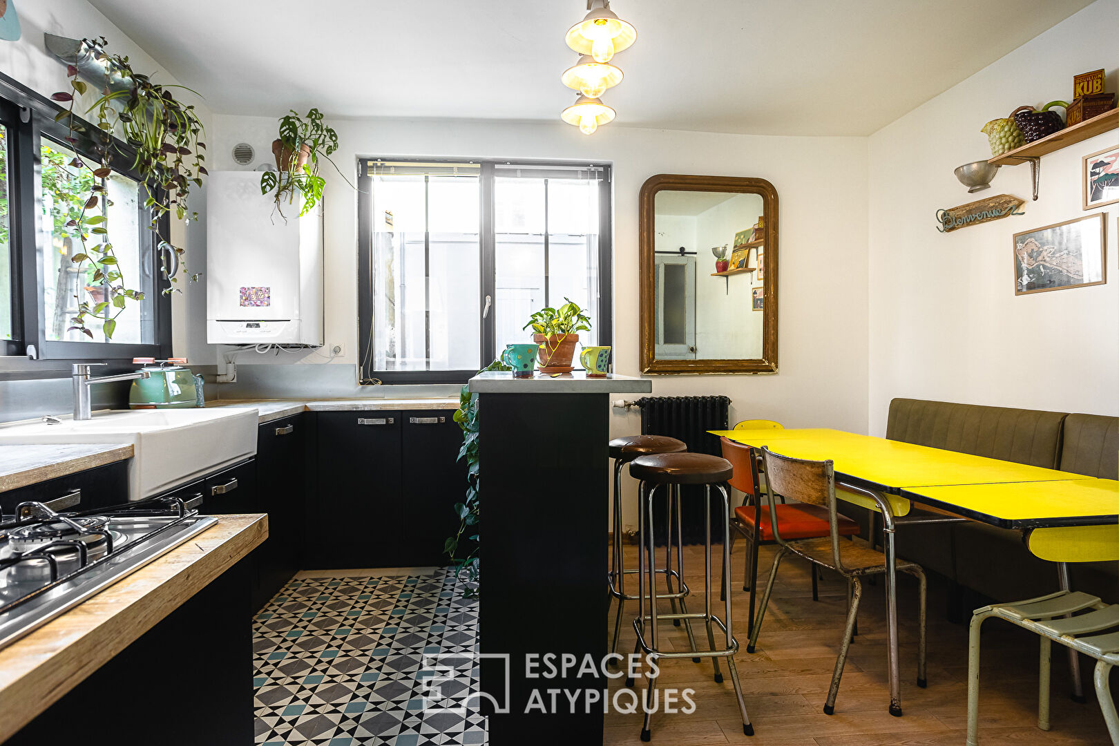 Charmante maison en coeur de ville, à l&rsquo;esprit bohème