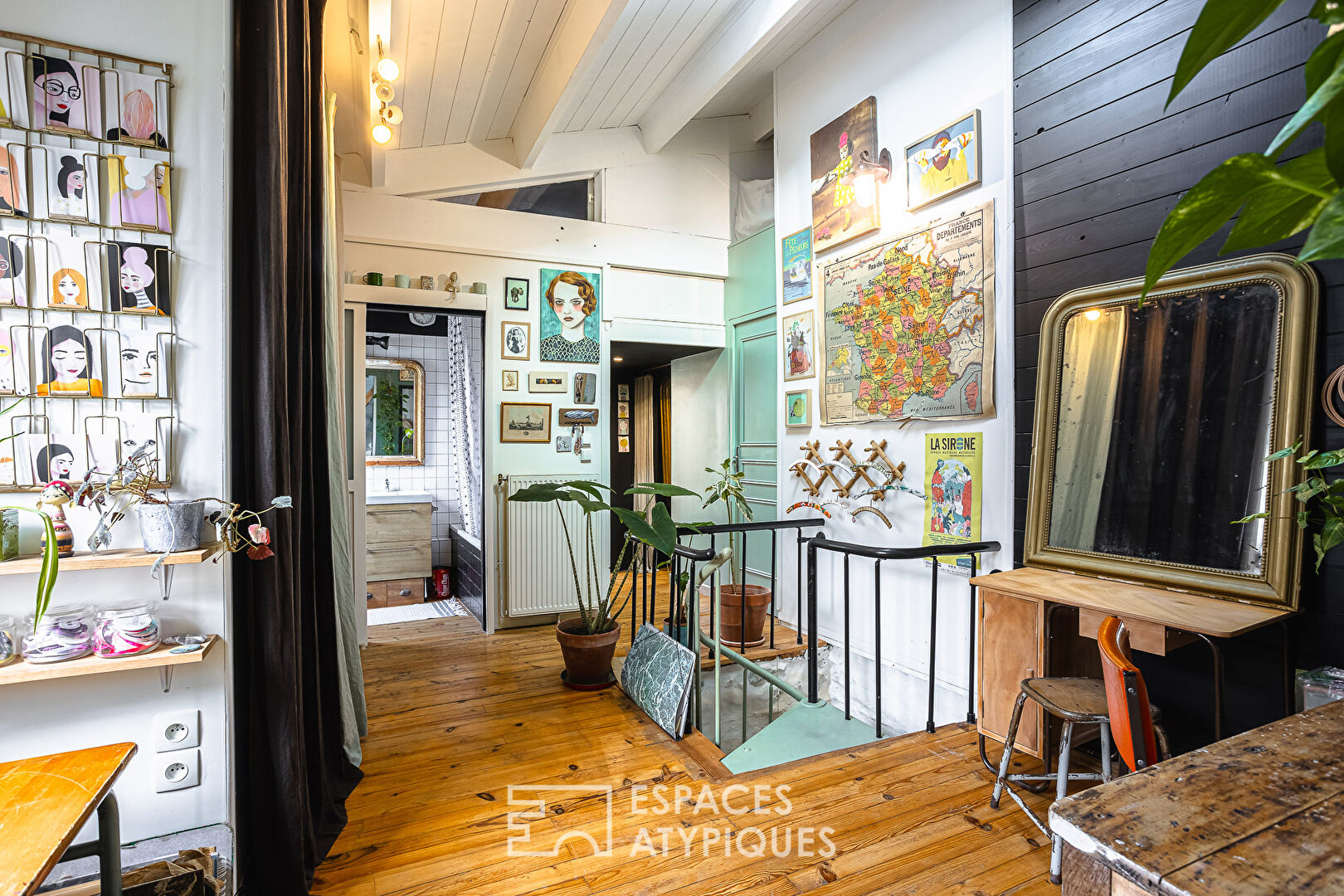 Charmante maison en coeur de ville, à l&rsquo;esprit bohème