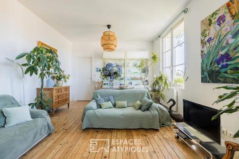 Appartement à fort potentiel dans l&rsquo;esprit balnéaire des années 1920