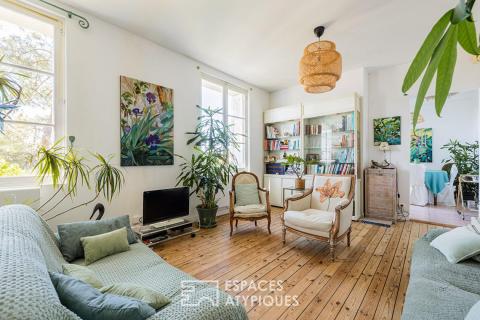 Appartement à fort potentiel dans l&rsquo;esprit balnéaire des années 1920