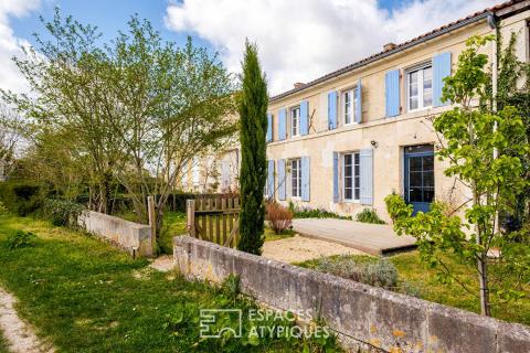 Propriété de charme avec gîte, piscine et jardin paysagé