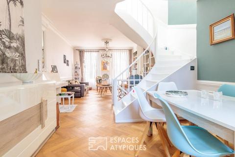 Maison de ville authentique, à seulement 400 mètres du marché