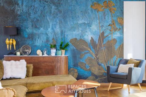 Prendre de la hauteur : appartement contemporain et son rooftop suspendu