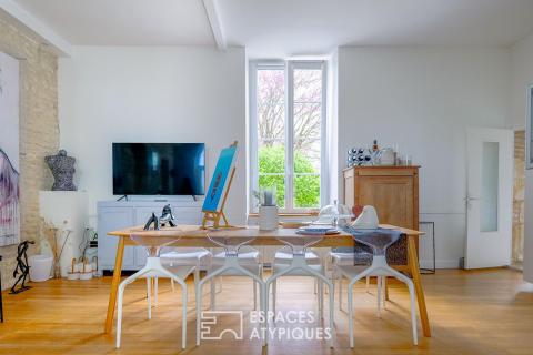 L’âme d’une demeure séculaire entre pierres et volumes contemporains