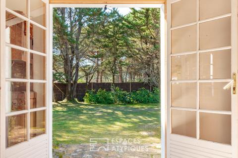 Maison paisible entre pinède et océan