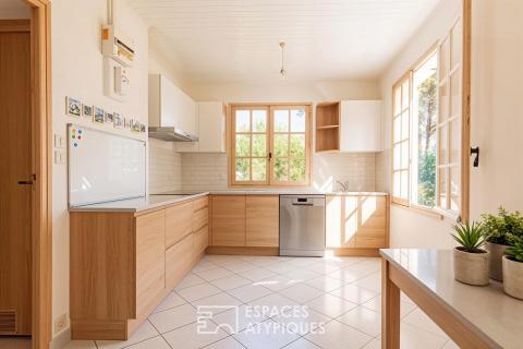 Maison paisible entre pinède et océan