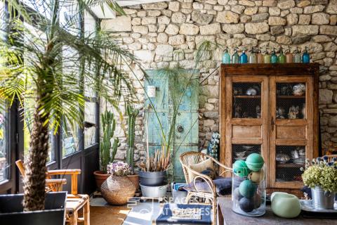 Propriété revisitée empreinte de charme et d&rsquo;authenticité