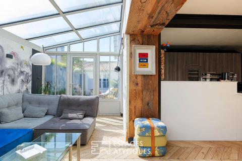 Ancien chai rénové en coeur de village