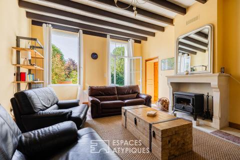 Ancien domaine viticole réhabilité en propriété de charme avec activité de gites