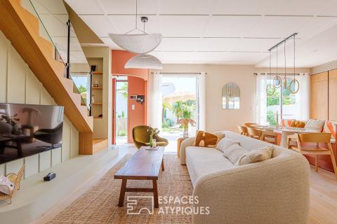 Signature contemporaine proche des plages