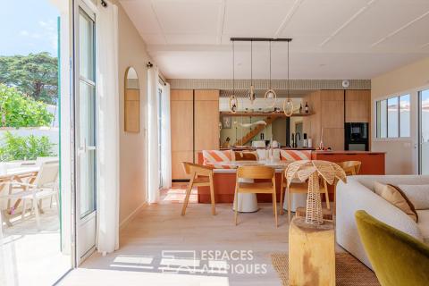 Signature contemporaine proche des plages
