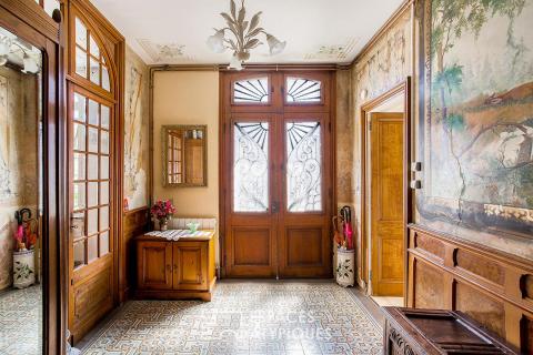 Maison bourgeoise Art Nouveau et jardin intimiste aux portes de Saintes