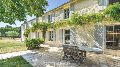 Former farmhouse transformed into a property of character