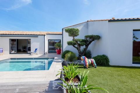 Villa contemporaine avec piscine