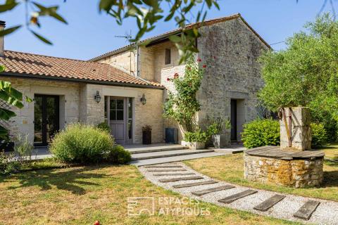 Maison de famille et son parc arboré