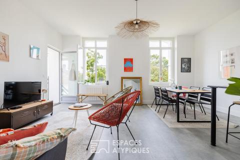 Appartement bohème chic et vue mer à Royan Foncillon