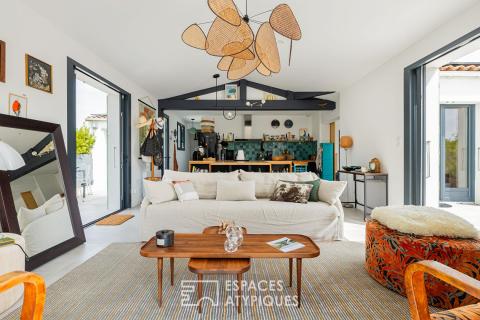 Villa confidentielle au coeur d&rsquo;un jardin luxuriant
