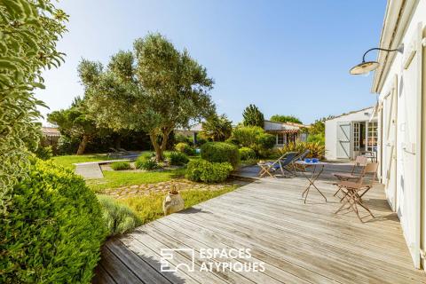 Villa familiale avec dépendances et jardin luxuriant
