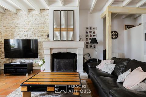Maison de ville familiale et moderne