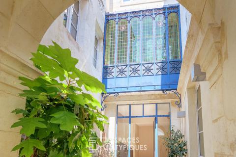 Triplex avec terrasses dans une bâtisse historique
