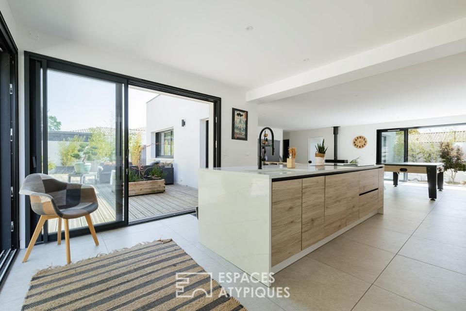 Villa d'architecte entre lumière, sérénité et art de vivre