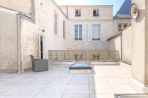 Prestance et beaux volumes en copropriété soignée