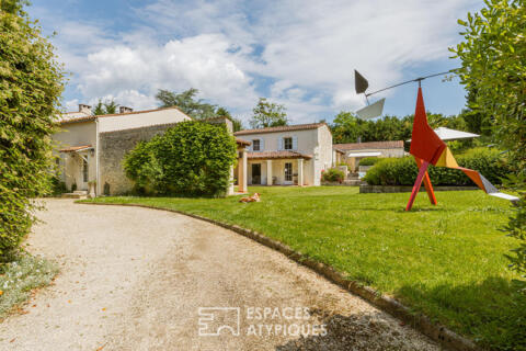 Propriété avec gîte et son parc aux accents toscans