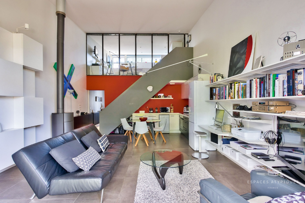 Citadine d’architecte comme un loft